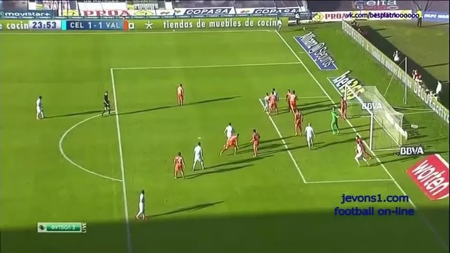 Valencia ganó 5-1 al Celta con goles de Parejo y Alcácer