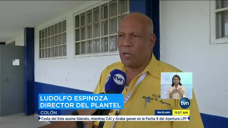 Hurtan cables eléctricos de una escuela en Colón