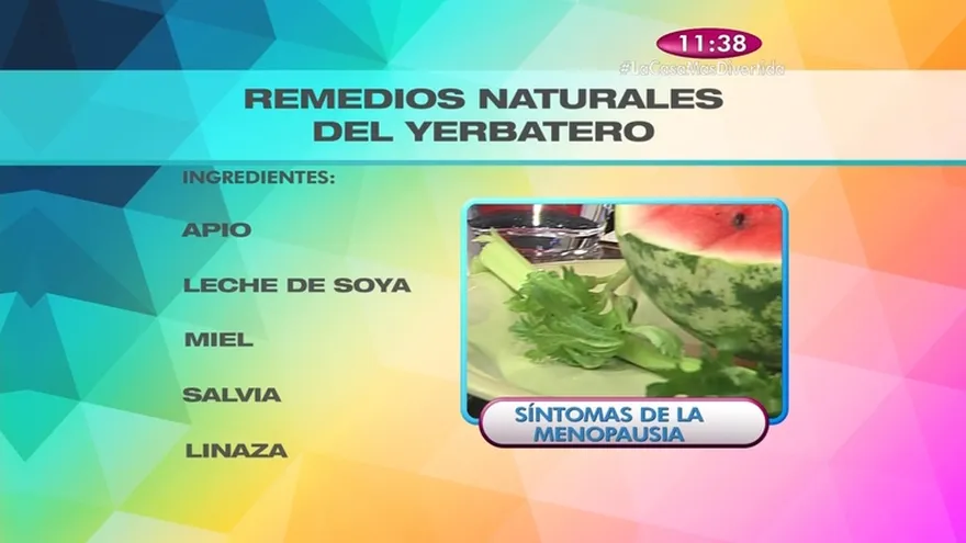 Yerbatero - Te damos Remedios Naturales para los Síntomas de la Menopausia