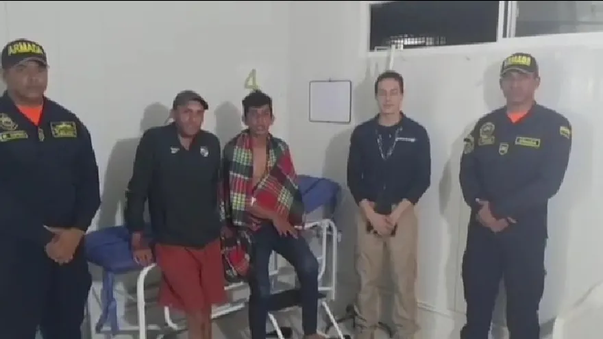 Tres panameños fueron rescatados en Colombia.