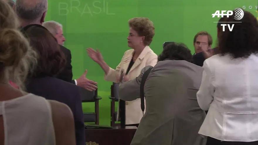 Lula asume como jefe de gabinete de Dilma Rousseff