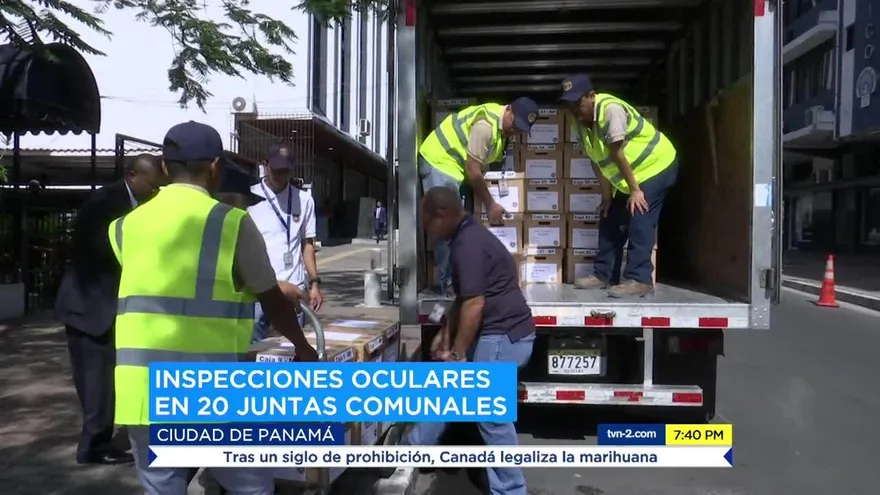 Inspecciones oculares en 20 juntas comunales