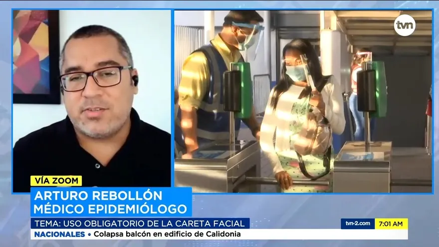 Uso obligatorio de la pantalla facial en el transporte público
