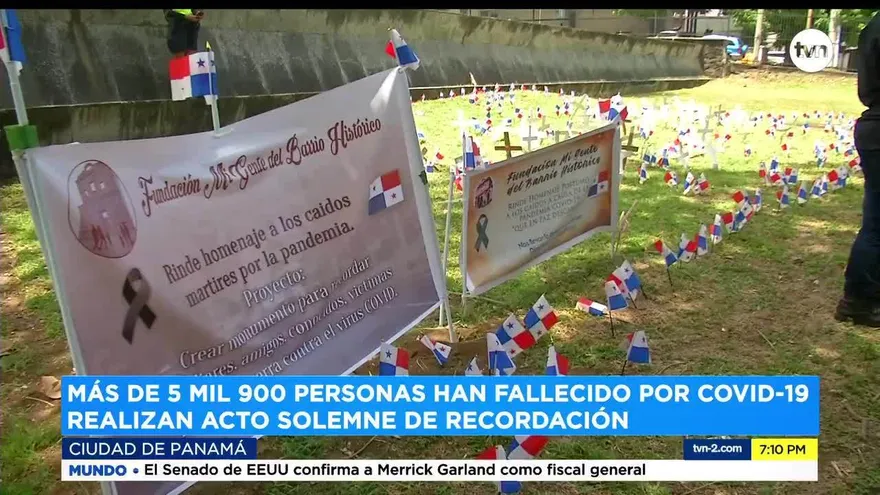 Rinden homenaje a quienes perdieron la batalla por COVID-19
