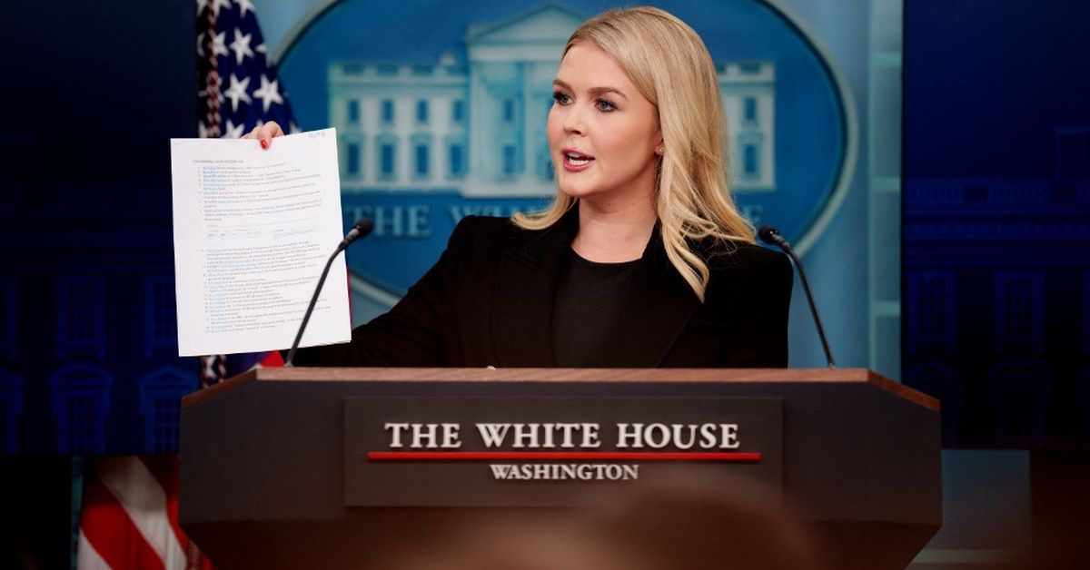 Karoline Leavitt, portavoz de la Casa Blanca, anuncia el nacimiento de su hija 'Vivi'