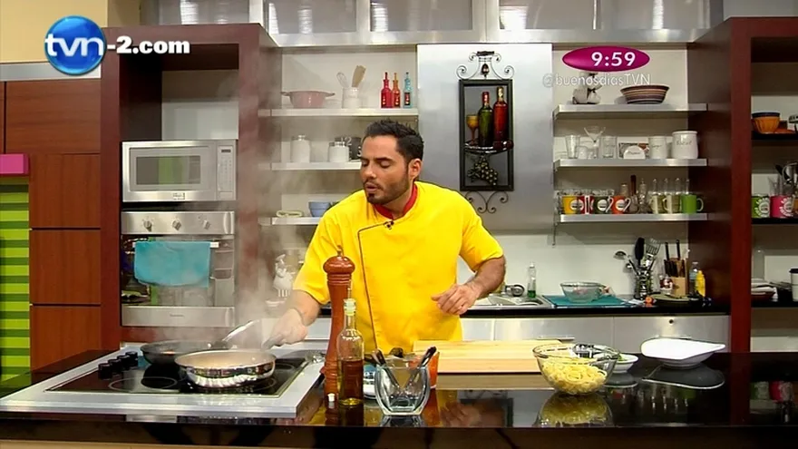 Receta - Tagliatteles Salteados con Vegetales y Conchuelas