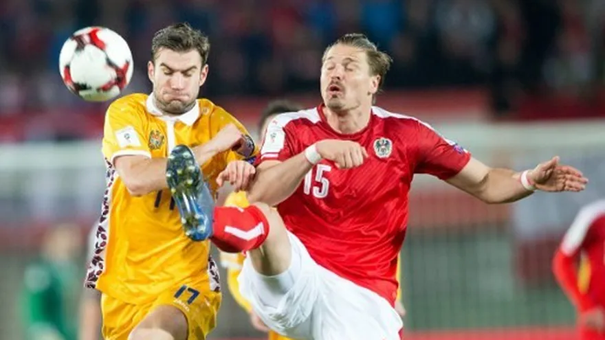 Austria gana a Moldavia y apura sus opciones mundialistas.