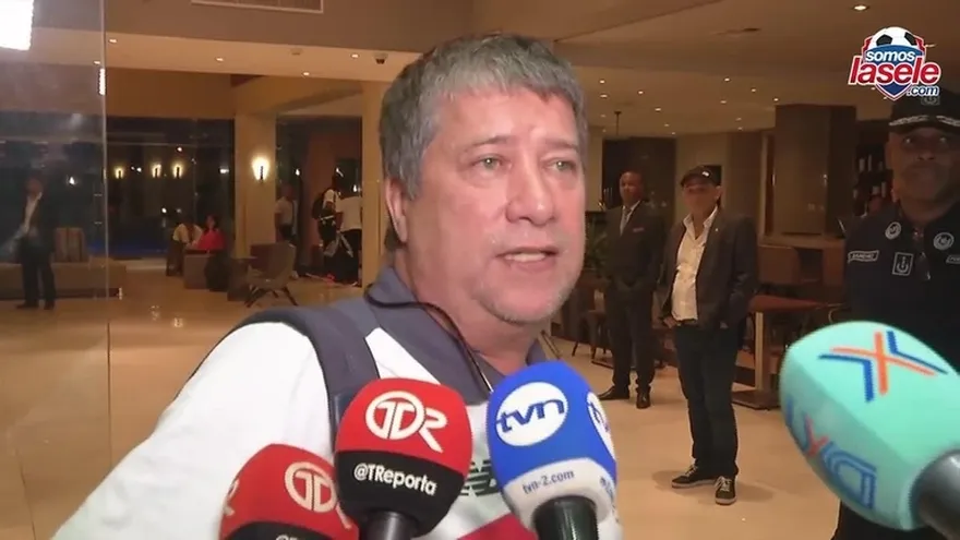 Declaraciones de Bolillo Gómez en su llegada con la Sele a Panamá