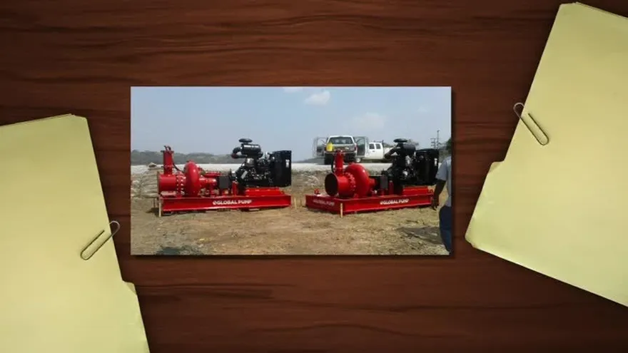 ACP instala bombas en potabilizadora de Mendoza para enfrentar bajo nivel del agua