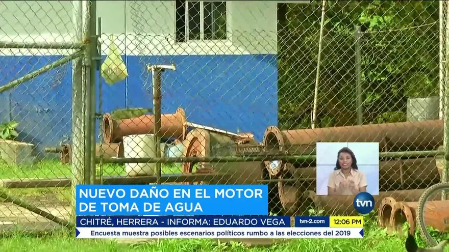 Daño en potabilizadora deja a Chitré sin agua potable