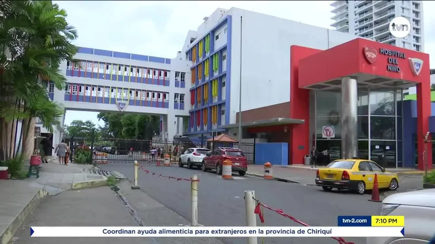 Cambian horarios por la cuarentena absoluta en Hospital del Niño