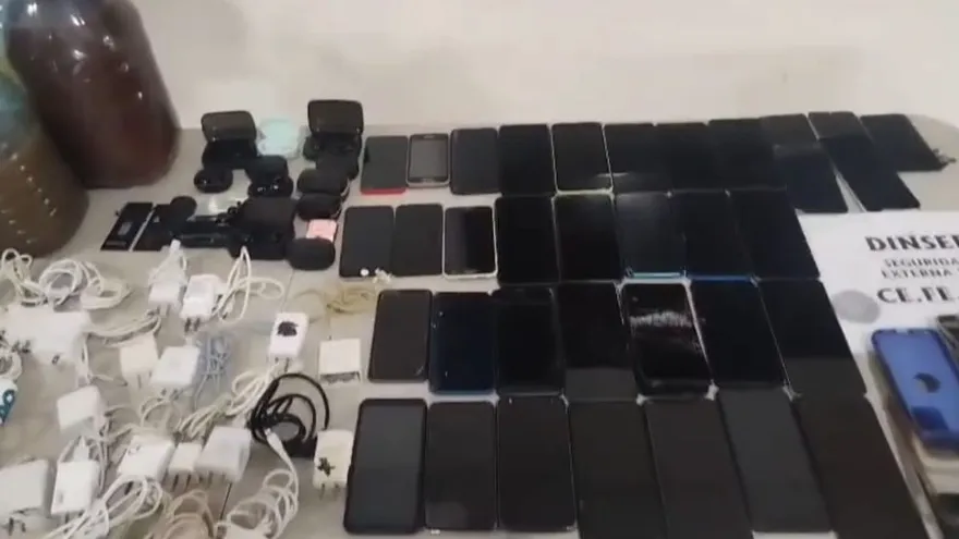 Decomisan artículos prohibidos en operativo ‘Armagedón’ en el Cefere