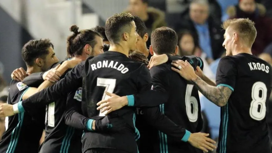 Real Madrid logra empatar  ante el Celta