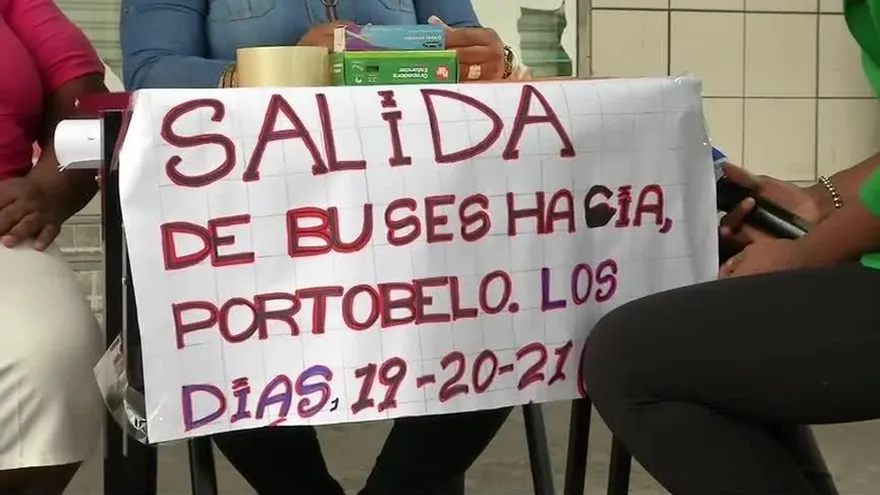 Seguidores del Cristo Negro viajan hacia Portobelo desde San Miguelito