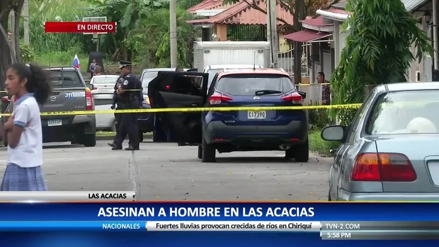Asesinan a hombre en Las Acacias