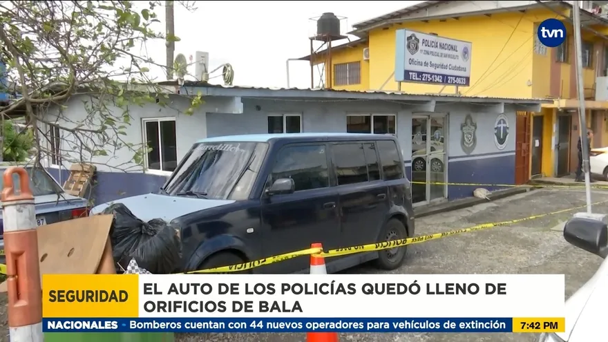 Policías y delincuentes se enfrentaron a tiros en San Miguelito
