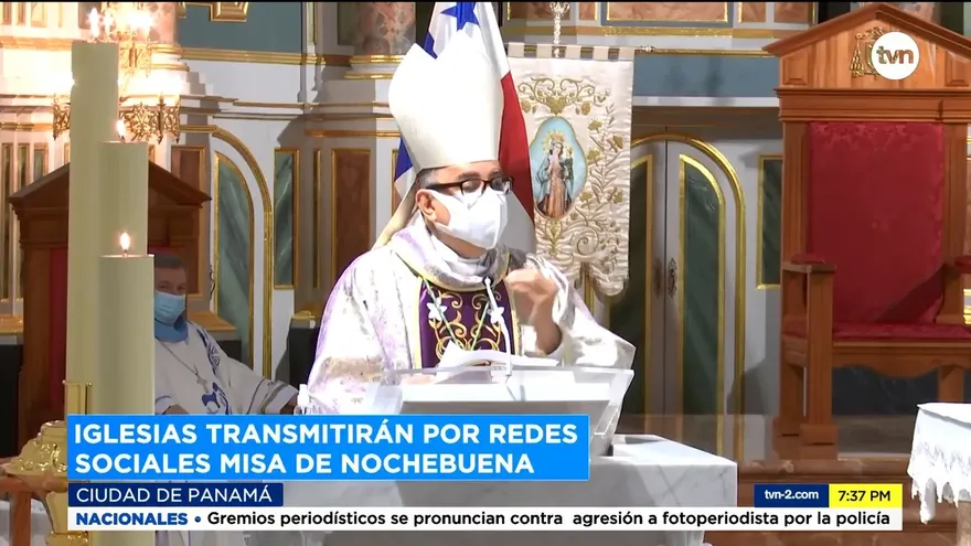 Restricciones para misas de fiestas de fin de año