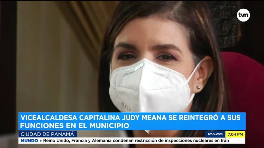 La vicealcaldesa Judy Meana se reintegra a su despacho