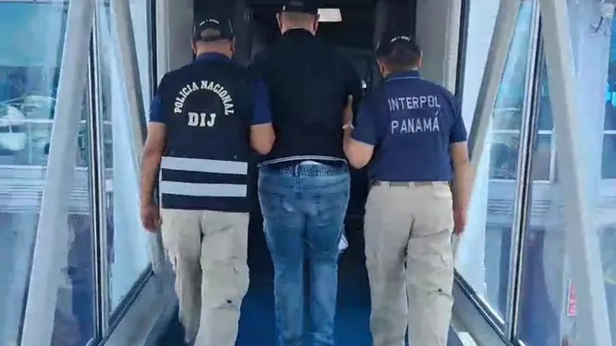 Interpol Panama extradites 'Gordo Pibe' from Colombia