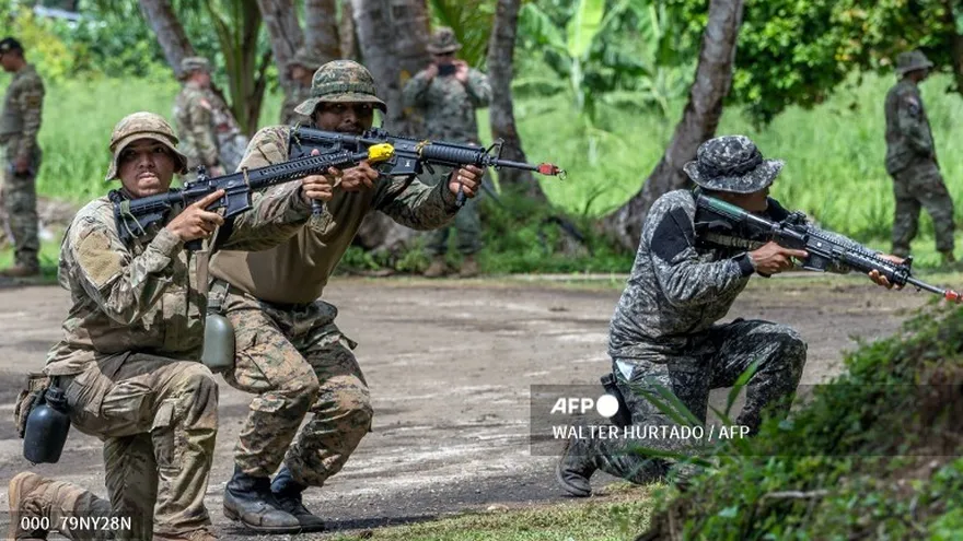 Militares de EEUU hacen maniobras en la selva de Panamá en medio de tensiones con Venezuela