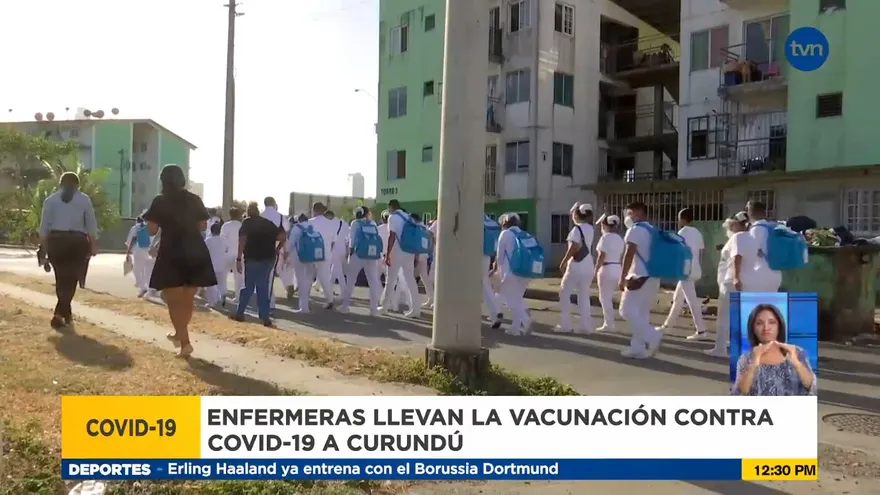 Enfermeras se toman Curundú