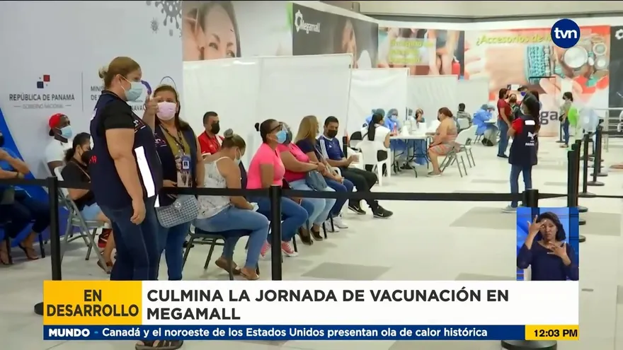 Continúa jornada de vacunación en Panamá Este