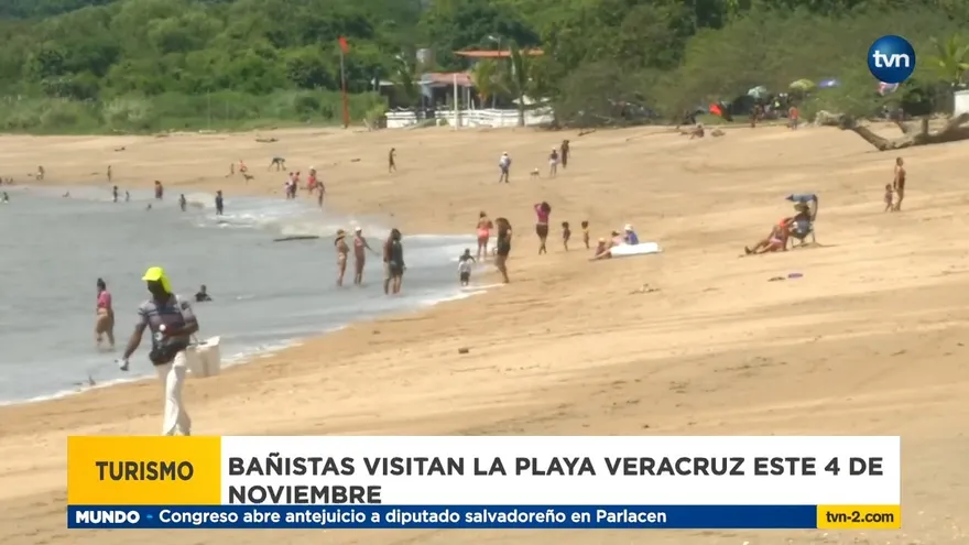 Playa Veracruz, primera opción para los días libres