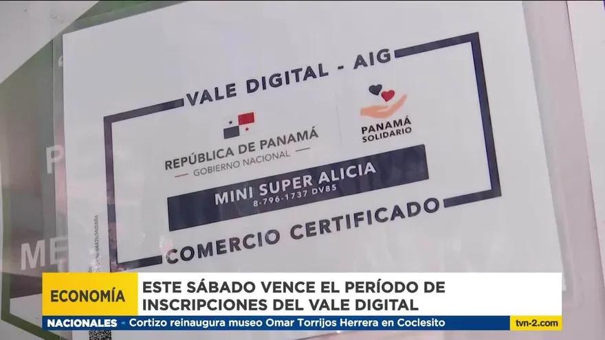 Solo un día para inscribirse en el Vale Digital