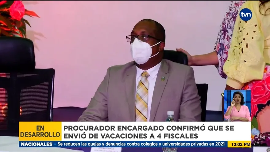 Procurador confirma vacaciones de fiscales