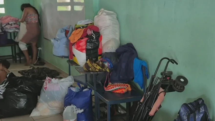 Familias afectadas en Bocas del Toro esperan ser reubicados tras perder sus hogares por deslizamientos de tierra