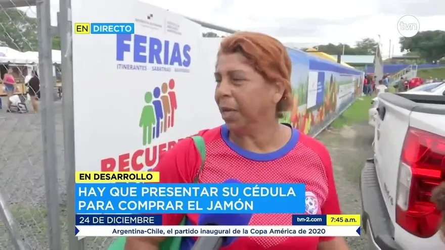 Panameños opinan sobre la venta de jamones