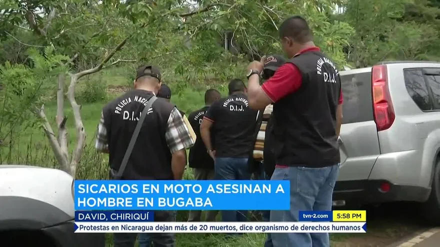 Autoridades mantienen investigaciones tras homicidio en Chiriquí