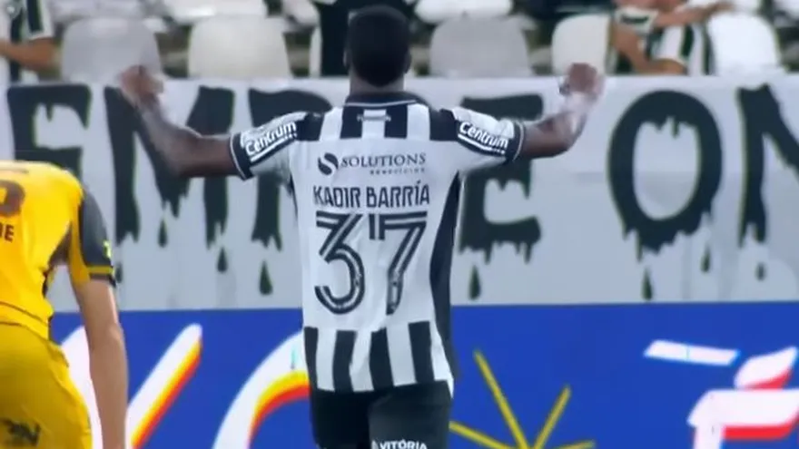 Kadri Barría jugador del Botafogo