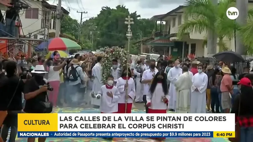 La Villa de Los Santos celebra el Corpus Christi