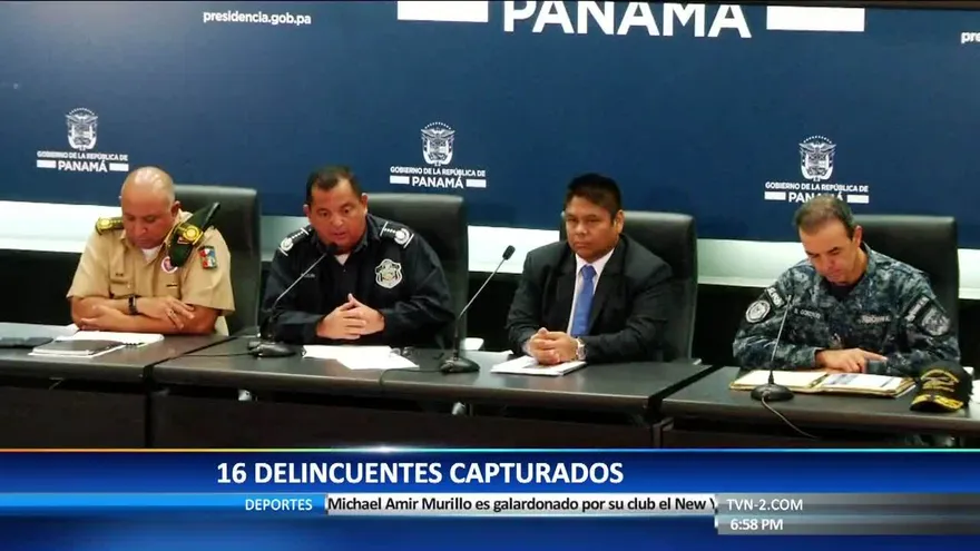 Capturan a 16 presuntos delincuentes de alto perfil