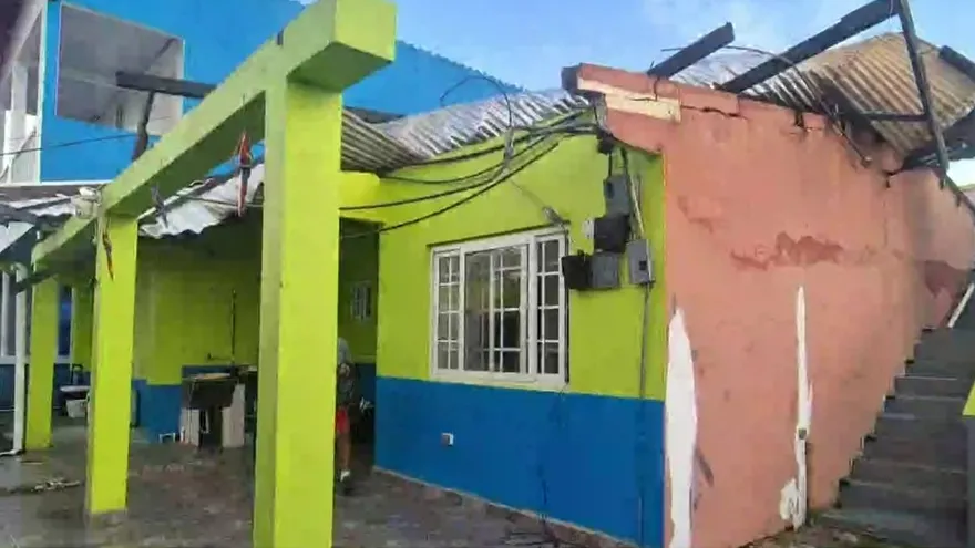 Alrededor de 11 viviendas afectadas en María Chiquita, Colón, tras paso de gustnado.