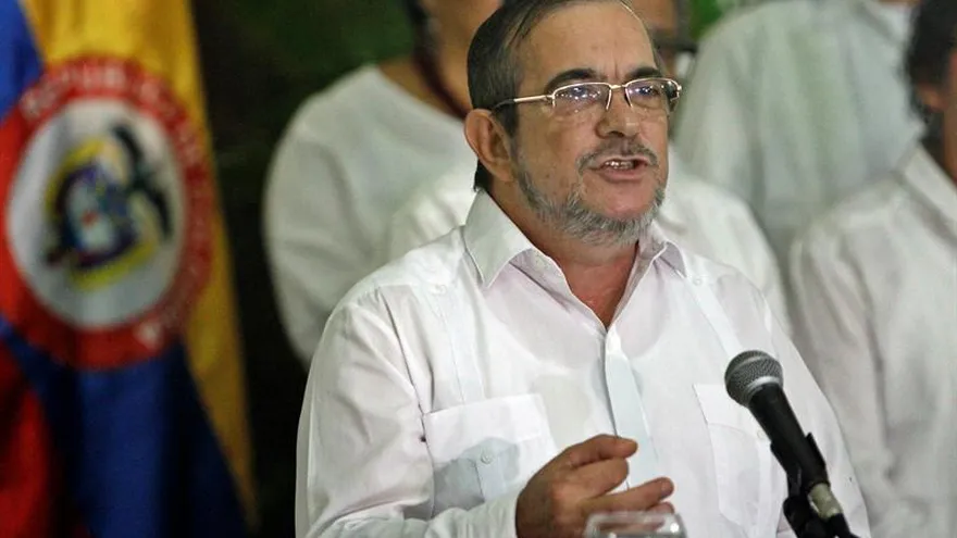 En la imagen, el líder de las FARC, Rodrigo Londoño Echeverri, alias "Timochenko".