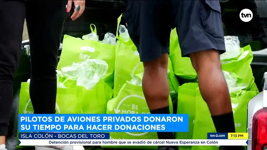 Pilotos de aviones privados donaron su tiempo