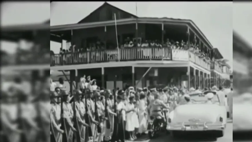 Visita de la reina Isabel a Panamá