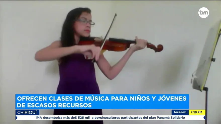 Ofrecen clases de música para niños y jóvenes de escasos recursos