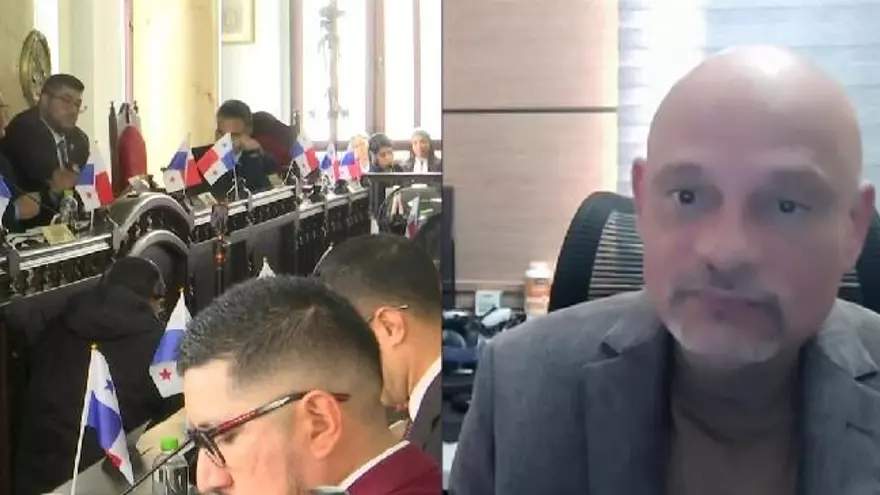 El diputado Ernesto Cedeño.