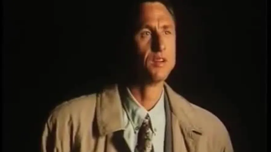 Tras un infarto, Johan Cruyff hizo este anuncio para una campaña antitabaco