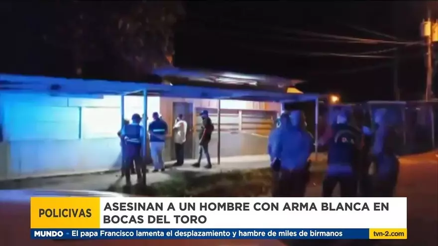 Un muerto por apuñalamiento en Bocas del Toro