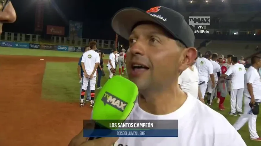 Reacciones sobre el campeonato de Los Santos en el béisbol juvenil 2019