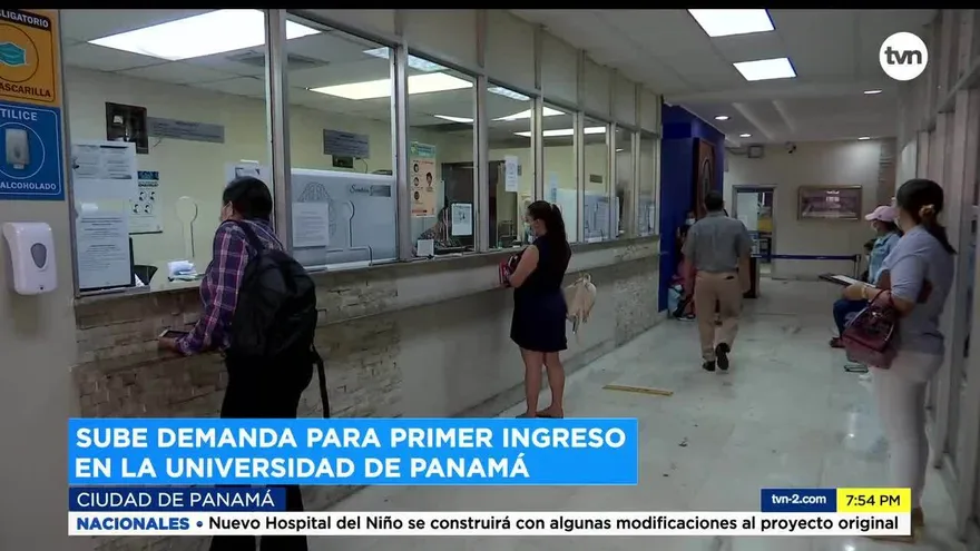 Sube demanda para primer ingreso en la Universidad de Panamá