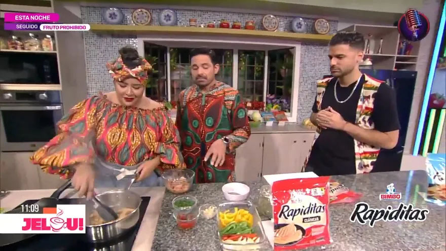 Receta: Fajitas de pollo