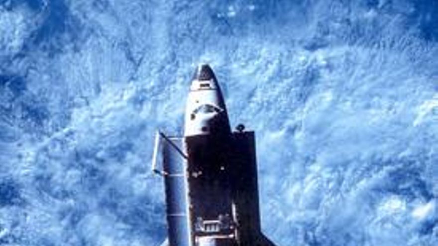 La nave Challenger.