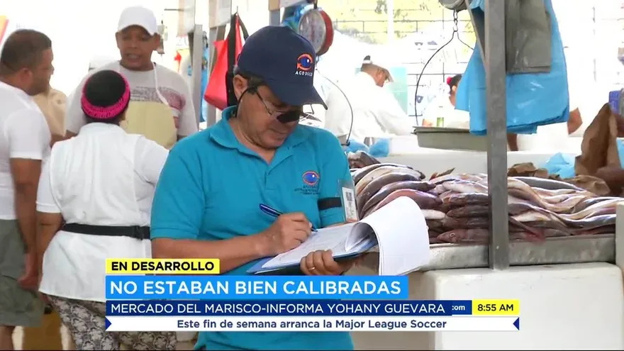 Decomisan balanzas que no estaban calibradas