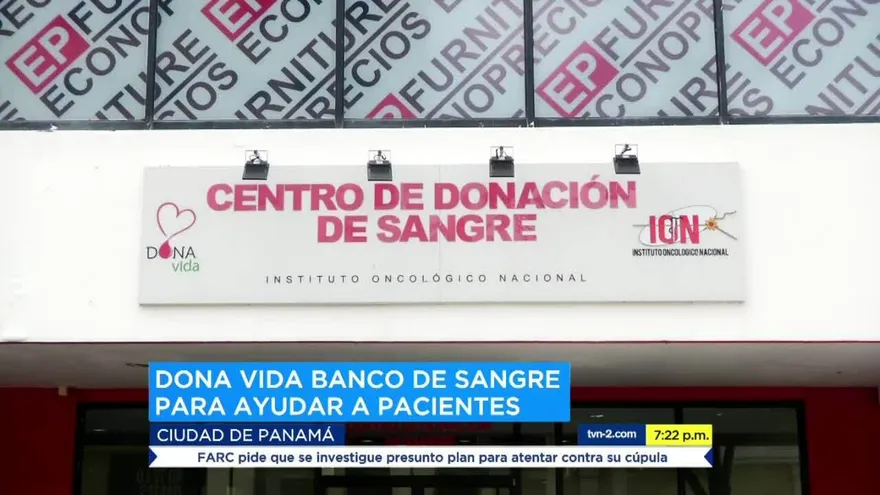 Centro de donación recolecta sangre para pacientes del Oncológico