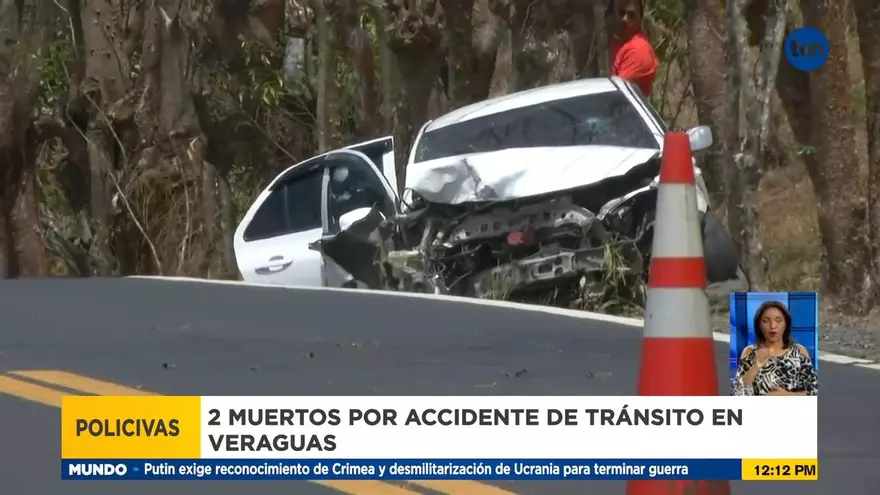 Dos fallecidos en accidentes de tránsito